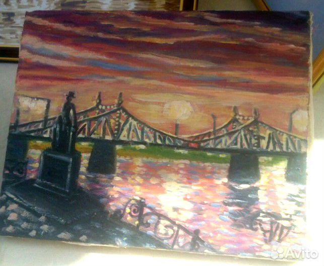 Виды твери холст, масло. Картины для дома и офиса