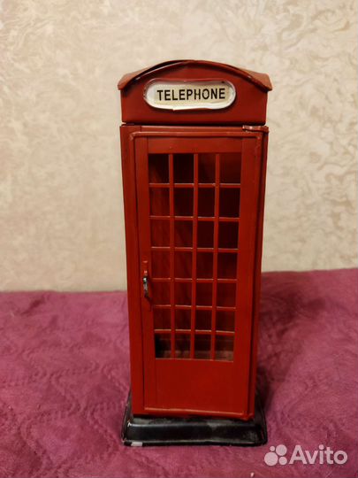 Копилка телефонная будка из Лондона