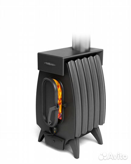 Печь отопительная огонь-батарея 5 лайт антрацит