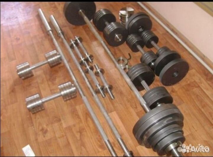 Гантели разборные