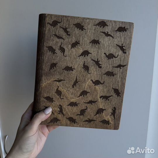 Деревянный блокнот а5