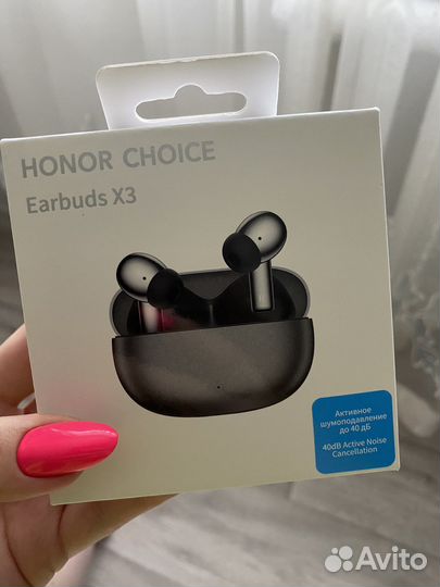 Беспроводные наушники honor earbuds x3