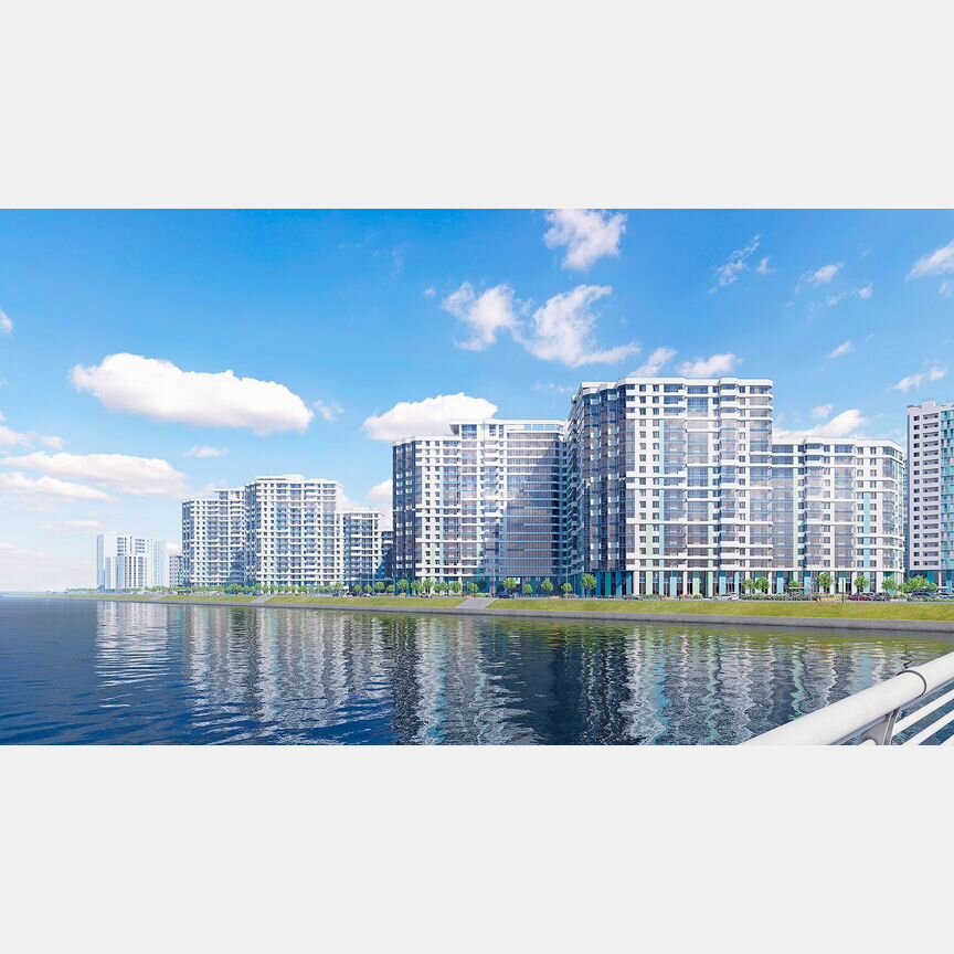 2-к. квартира, 66 м², 2/20 эт.