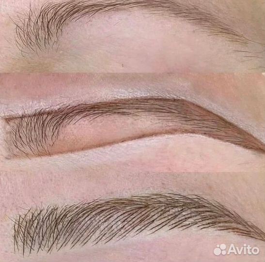 Микроблейдинг бровей