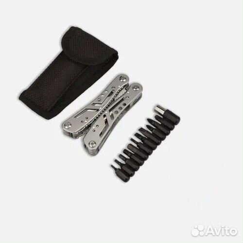 Тактический мультитул с набором бит