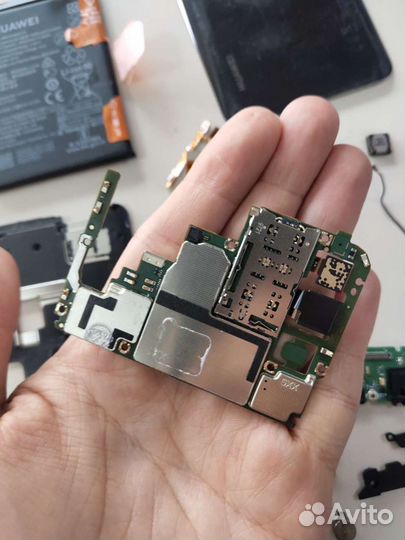 Huawei P Smart Z 2019 разбор,плата,камеры,шлейфа