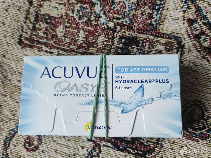 Линзы Acuvue Oasys for astigmatism