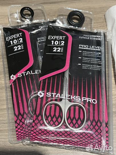 Маникюрные ножнички staleks pro и imax