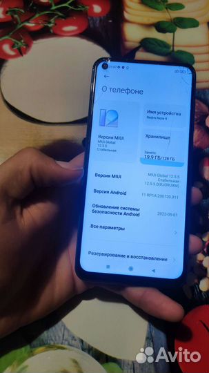 Xiaomi redmi note 9 6/128gb