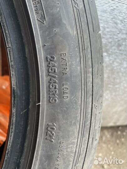 Летняя резина 245 45 r19 цена за 4 шт