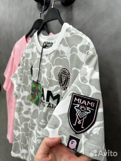 Футболка bape inter miami (3 цвета)