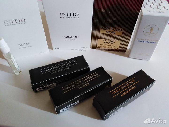 Семплы Initio, Kilian, Tom Ford, Clive Christian