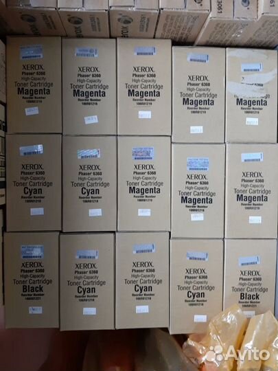 Тонер-картридж xerox Phaser 6360