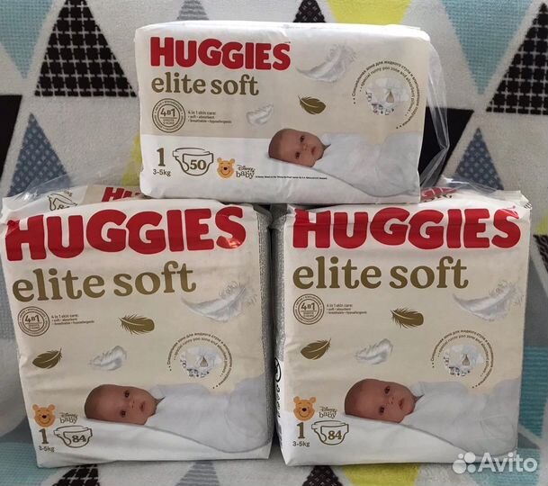 Подгузники хаггис elite soft 1,2,3,4,5