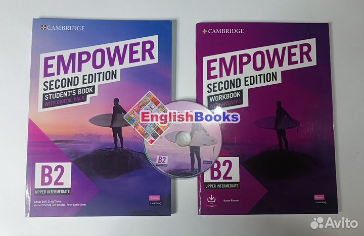 Empower B2 second edition комплект (SB, WB, CD )