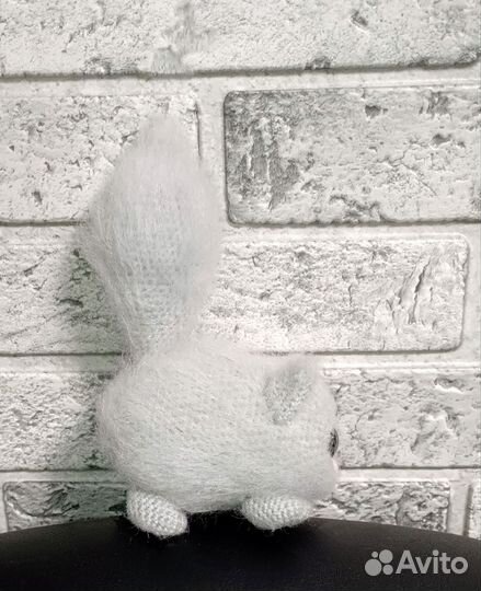 Кот пушистик вязаный