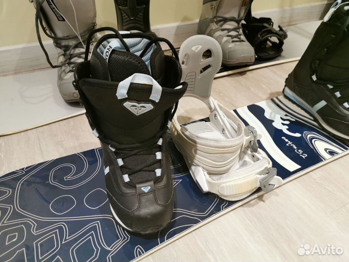 Сноуборды, ботинки, крепления