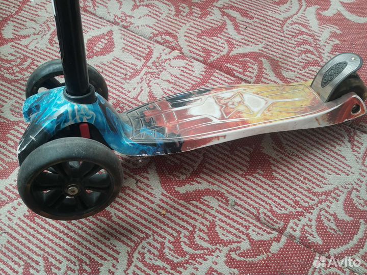 Самокат детский трехколесный бу