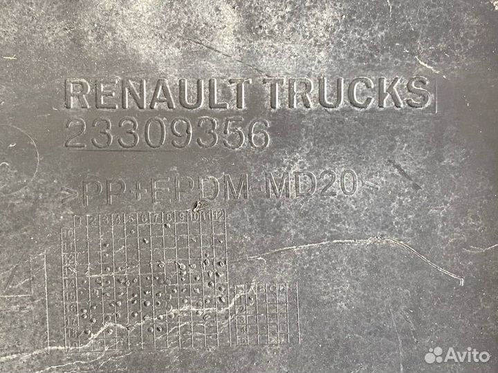 Угол бампера прав. Renault T 23309356