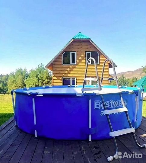 Каркасный бассейн intex bestway