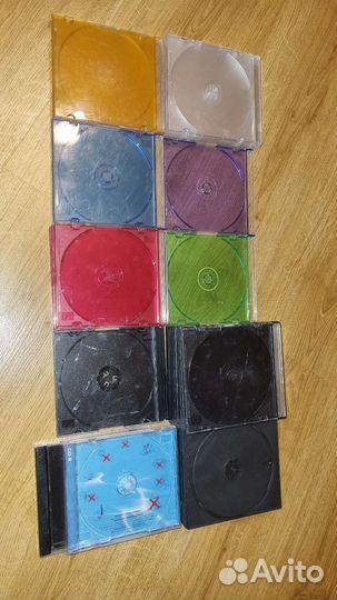 Коробки футляры для дисков CD DVD
