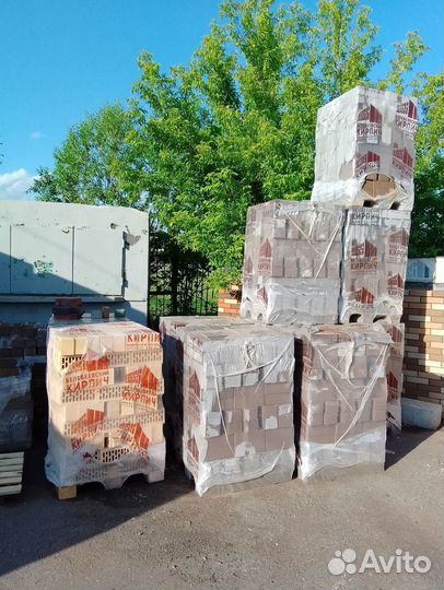 Кирпич облицовочный желтый