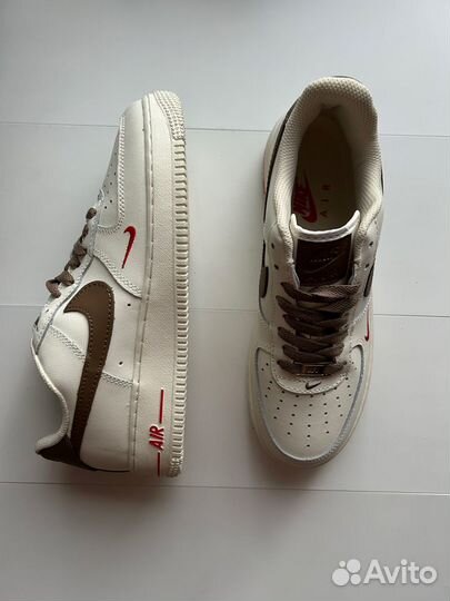 Кроссовки мужские nike air force 1 low beige 41-45