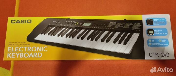 Синтезатор casio CTK-240