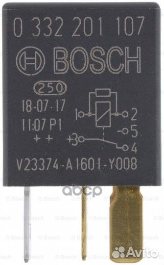 Реле дворников * 0332201107 Bosch
