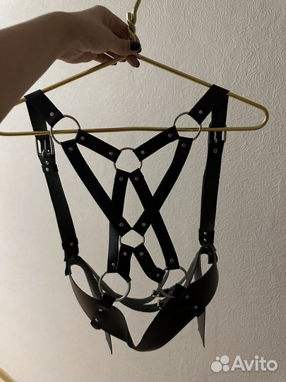 Портупея женская, натуральная кожа