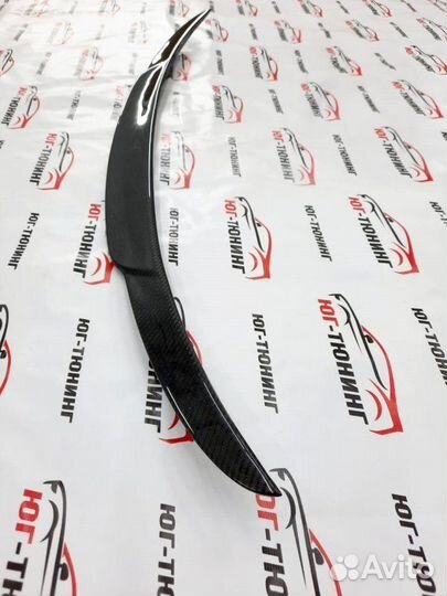 Спойлер Mercedes E-Class w213 карбон в стиле