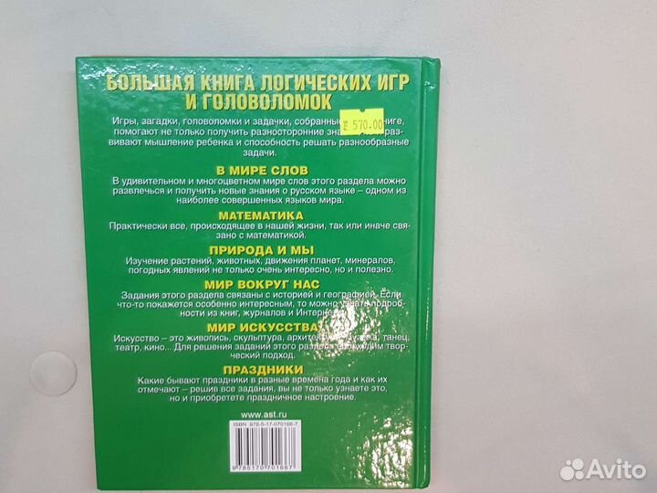 Большая книга логических игр и головоломок