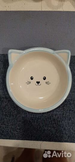 Миска для кошек,керамическая, новая