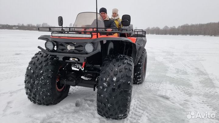 Квадроцикл снегоболотоход Уран