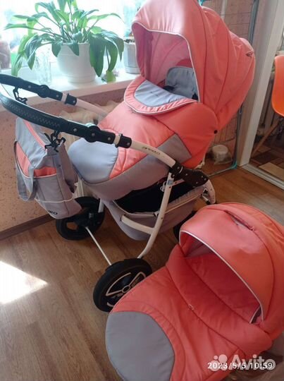 Коляска 2 в 1 Riko angelo