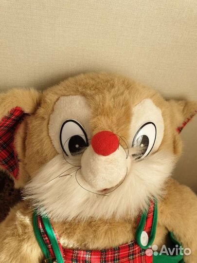 Мягкая игрушка мышь большая