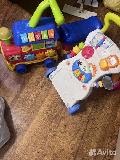 Паровоз и каталка