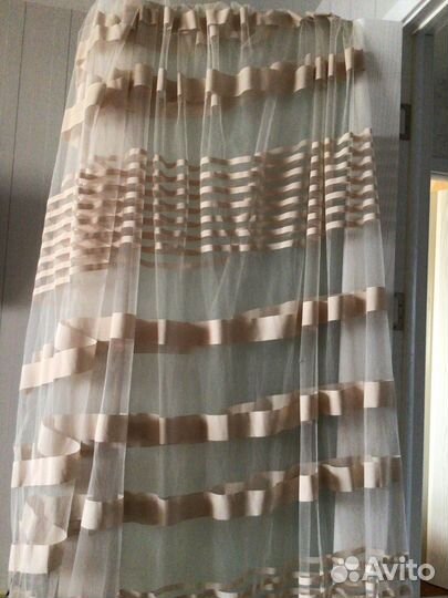 Шторы и тюль бу
