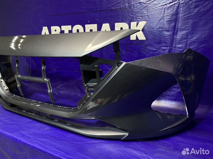 Бампер передний Hyundai Solaris 20 Серый