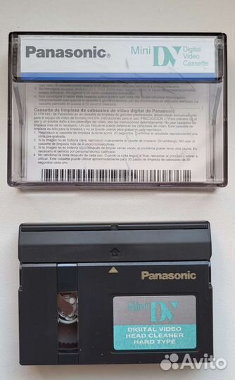 Кассета Panasonic MiniDV чистящяя