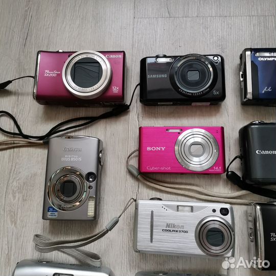 Цифровой фотоаппарат Canon Ixus, PowerShot Camedia