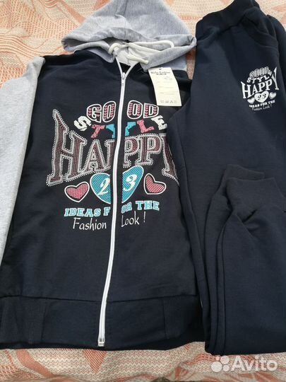 Костюм спортивный для девочки, р-р 46