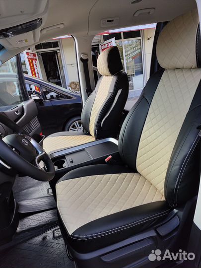 Чехлы на Hyundai Staria + установка