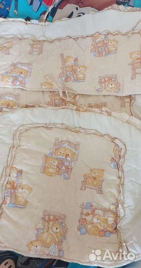 Бортики в детскую кроватку