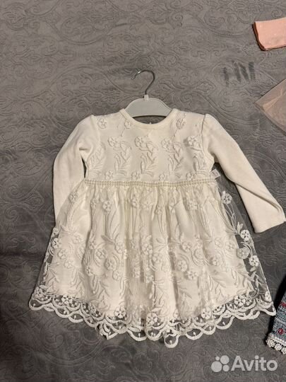 Платье для девочки 74-80