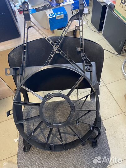 Диффузор вентилятора opel astra h zafira b