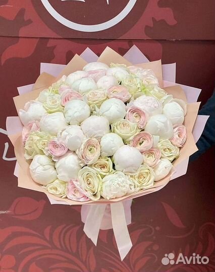 Пионы Букет пионов