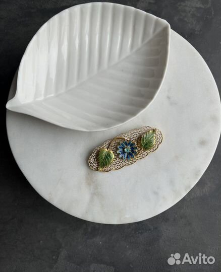 Винтажные старинные броши