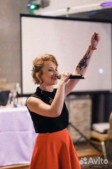 Ведущая, певица на ваше мероприятие