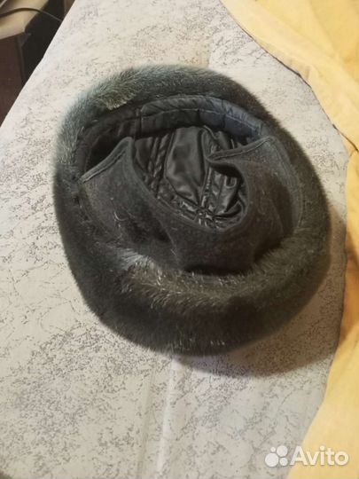 Мужская кепка из нерпы